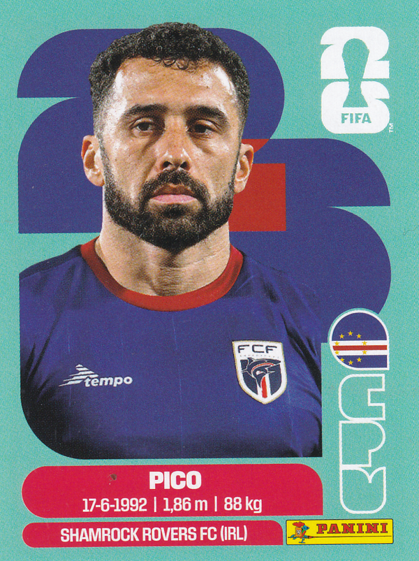 Pico - Cap Verde - Panini WM 2026 - Basis Bild - CPV4