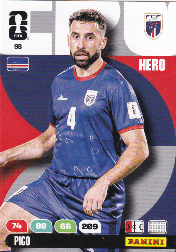 Pico - Kap Verde - Panini WM 2026 - Hero - Nr. 98