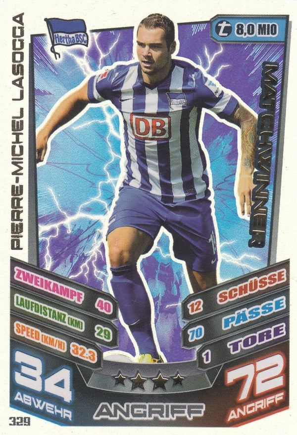 Pierre-Michel Lasogga Hertha BSC Berlin Matchwinner Nr.329