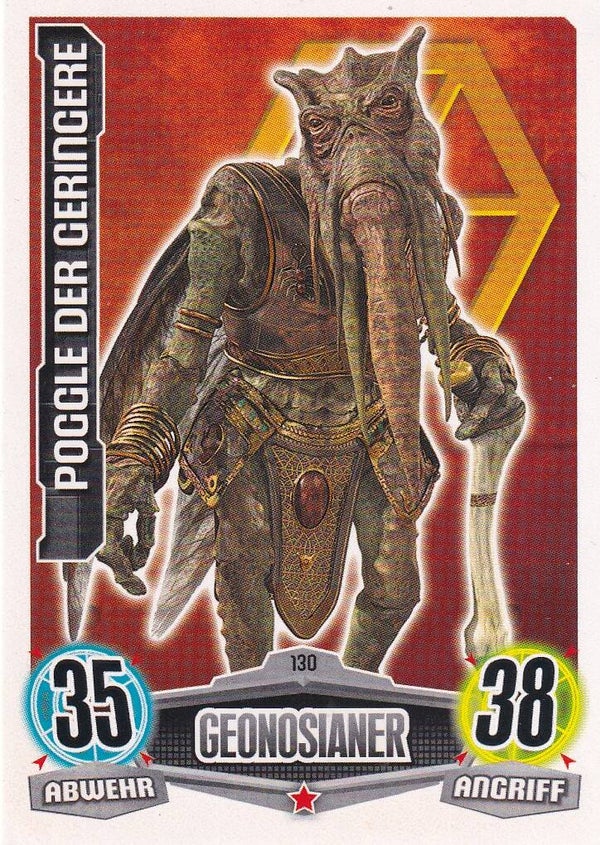 Poggle der Geringere / Topps Star Wars Force Attax 2012 / Geonosianer / Separatist / Nr. FAMOV1 130