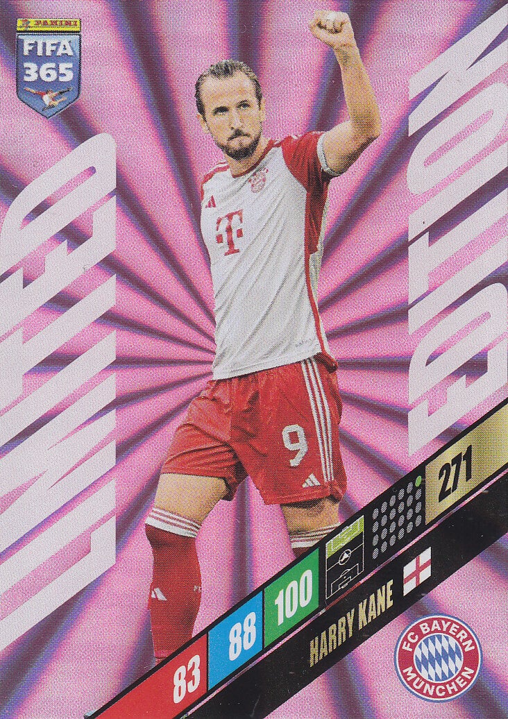 Harry Kane / FC Bayern München / Panini Fifa 365 Jahr 2024 / Limitierte Karte LE