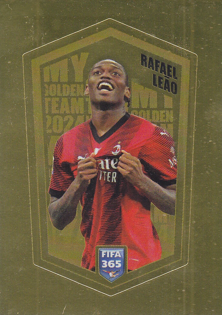 Rafael Leäo / AC Mailand / Panini Fifa 365 Jahr 2024 / My Golden Team / Nr. LEA