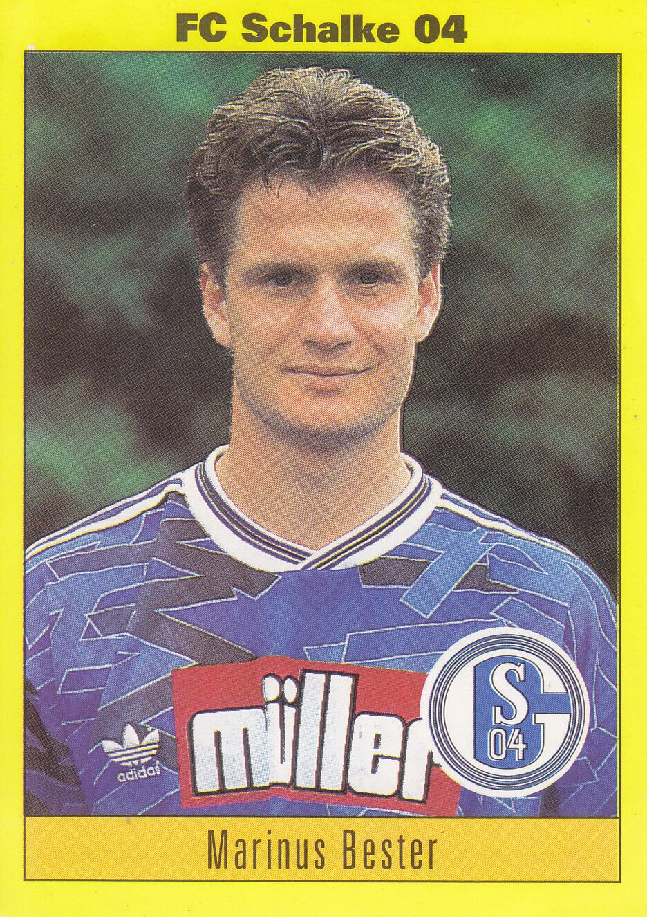 Marinus Bester / FC Schalke 04 / Panini Bundesliga 1997 / Basis Bild / Nr. 146