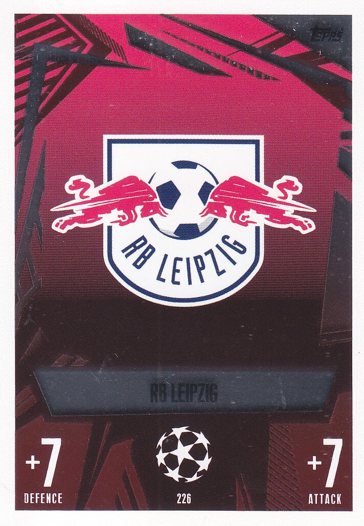 RB Leipzig / Topps Champions League 2023 / Vereinslogo / Nr.226