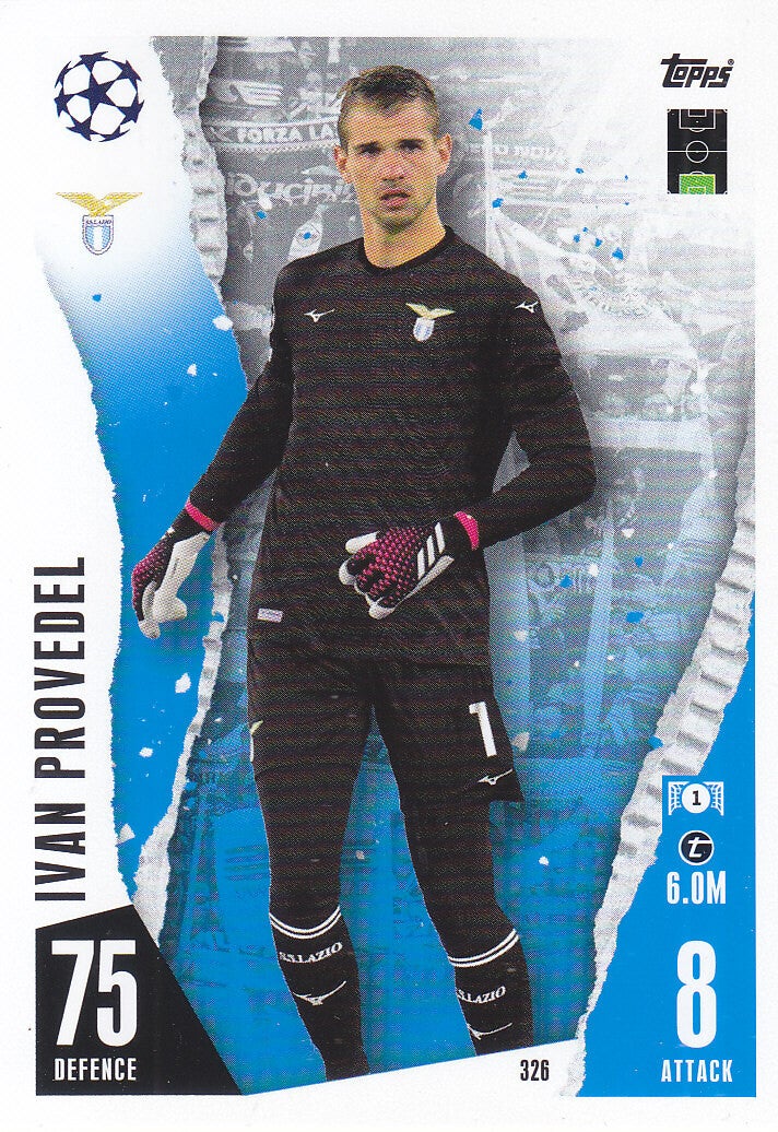 Ivan Provedel / Lazio Rom / Topps Champions League 2023 / Basis Karte / Nr.326