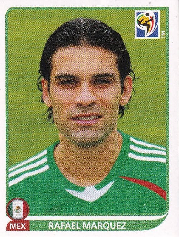Rafael Marquez - Mexico - Panini WM 2010 - Basis Bild - Nr. 56