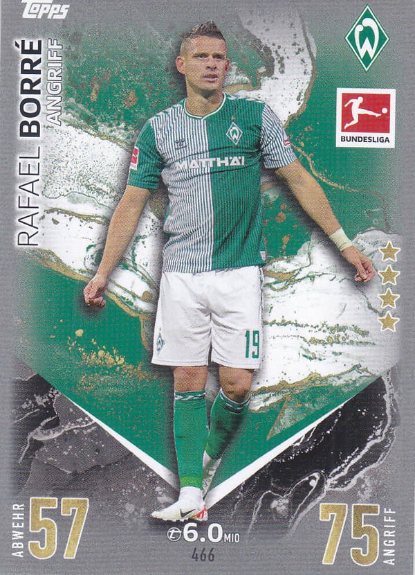 Rafael Borre / SV Werder Bremen / Topps Match Attax Extra 2023 / Basis Karte / Nr.466