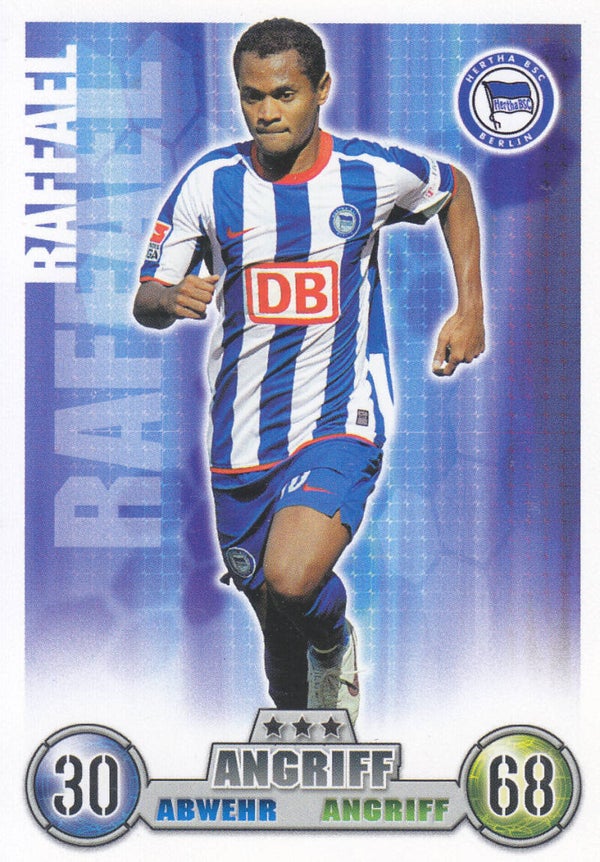 Raffael / Hertha BSC Berlin / Topps Match Attax 2008 / Basis Karte / Nr.16