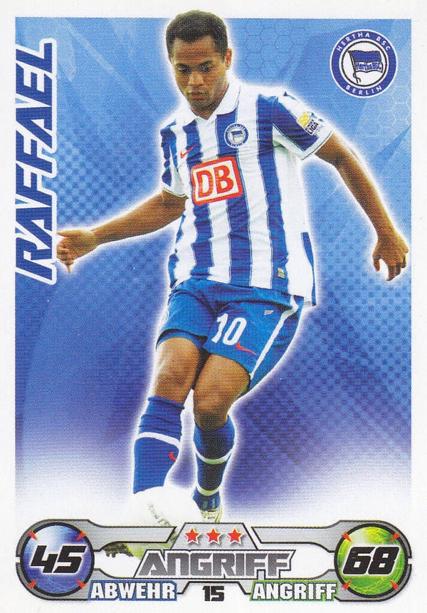 Raffael / Hertha BSC Berlin / Topps Match Attax 2009 / Basis Karte / Nr. 15