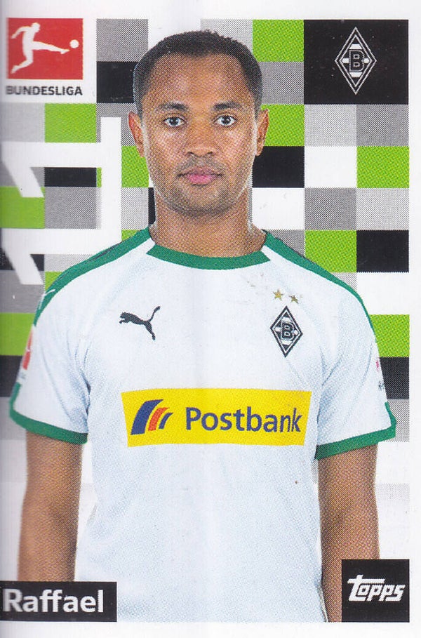 Raffael - Borussia Mönchengladbach - Topps Bundesliga 2018 - Basis Bild - Nr. 196