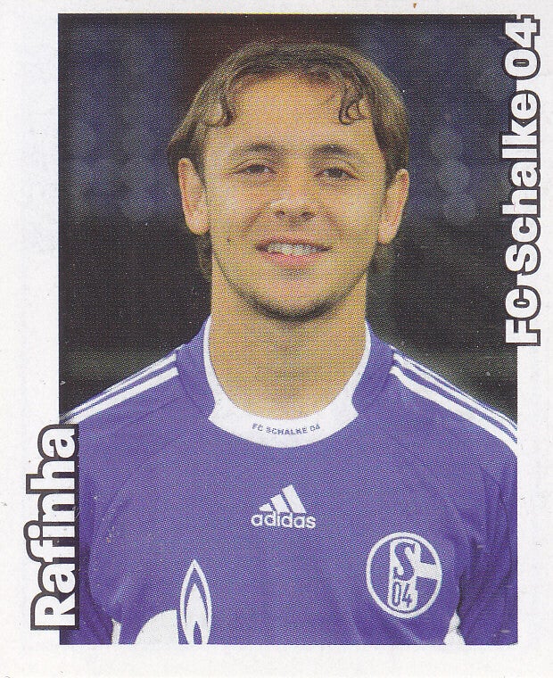 Rafinha / FC Schalke 04 / Panini Bundesliga 2008 / Basis Bild / Nr.422
