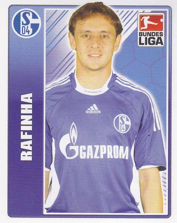 Rafinha / FC Schalke 04 / Topps Bundesliga 2009 / Basis Bild / Nr.361
