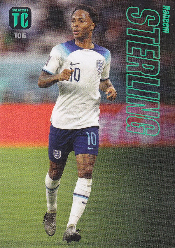 Raheem Sterling England Basis Karte Nr.105
