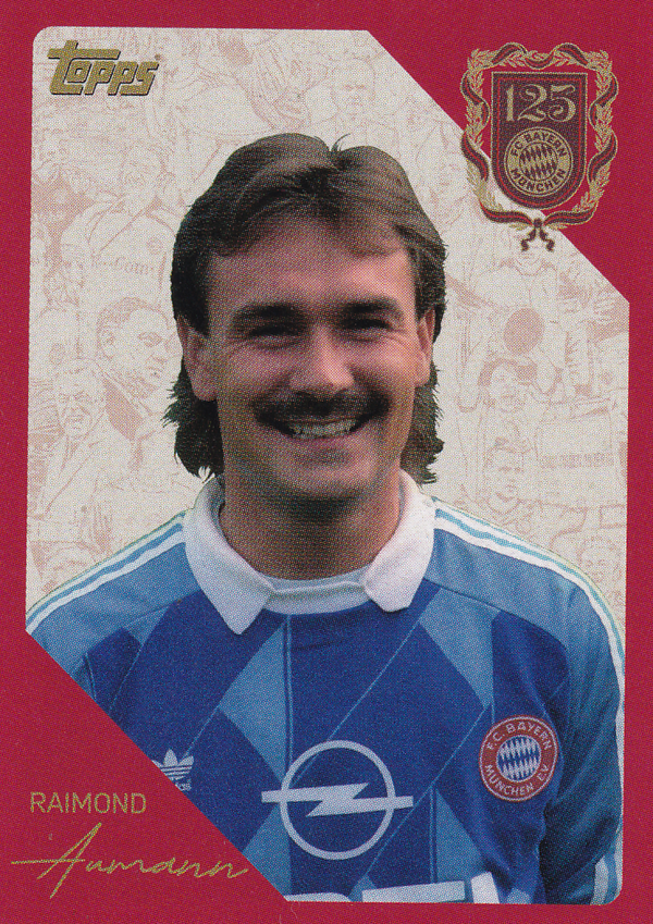 Raimond Aumann - FC Bayern München - Topps 125 Jahre FCB - Basis Bild - Nr. 91