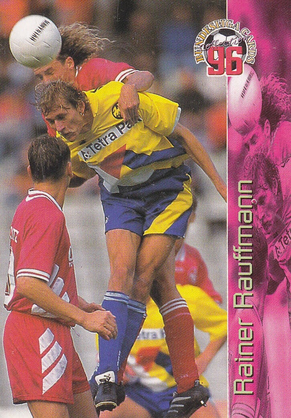Rainer Rauffmann / Eintracht Frankfurt / Panini Bundesliga 1996 / Basis Karte / Nr.207