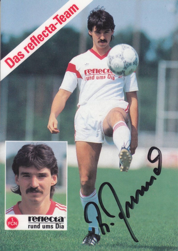 Ralf Dusend / 1.FC Nürnberg / Autogrammkarte 1987