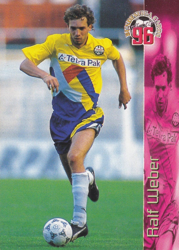 Ralf Weber / Eintracht Frankfurt / Panini Bundesliga 1996 / Basis Karte / Nr.200