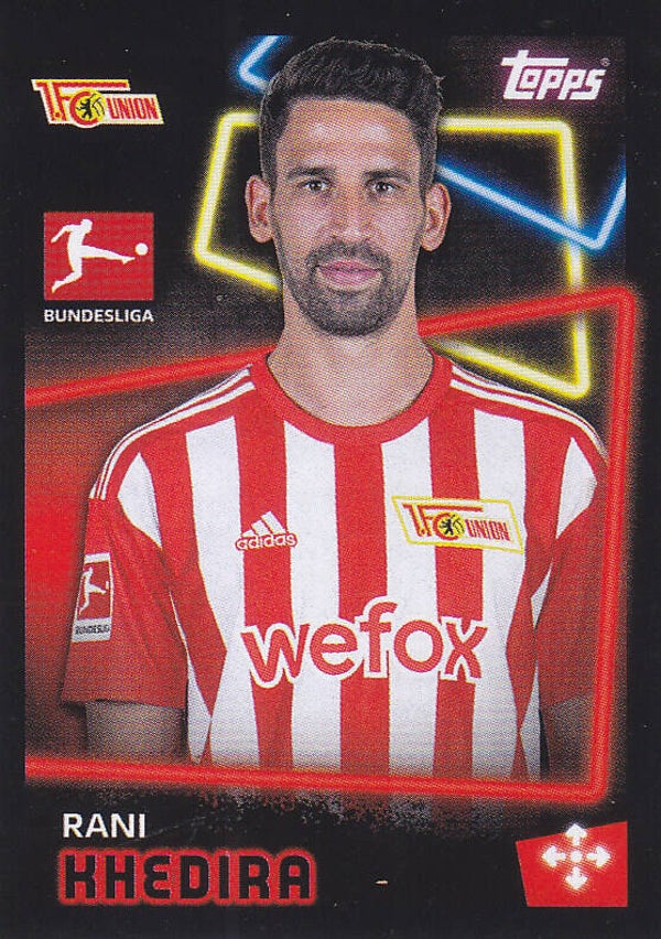 Rani Khedira / 1.FC Union Berlin / Topps Bundesliga 2022 / Basis Bild / Nr. 73