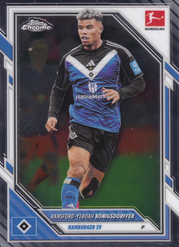 Ransford-Yeboah Königsdörfer - Hamburger SV - Topps Chrome 2025 - Nr. 39