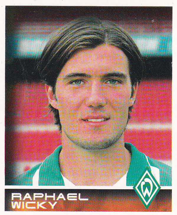 Raphael Wicky - SV Werder Bremen - Panini Bundesliga 2001 - Basis Bild - Nr. 67
