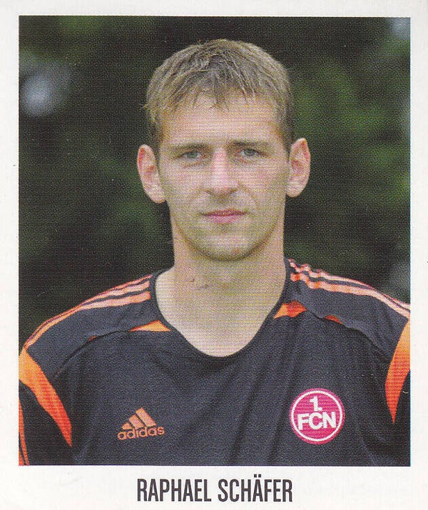 Raphael Schäfer / 1.FC Nürnberg / Panini Bundesliga 2005 / Basis Bild / Nr. 419