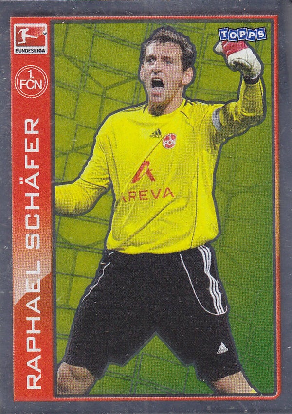 Raphael Schäfer / 1.FC Nürnberg / Topps Bundesliga 2010 / Sonderbild / Nr. 321