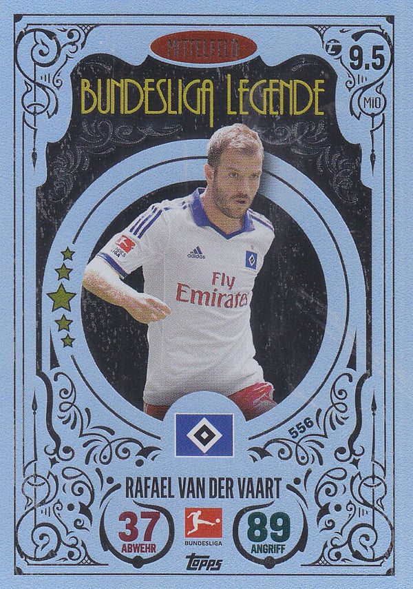 Raphael van der Vaart / Hamburger SV / Topps Match Attax Extra 2023 / Bundesliga Legende / Nr.556