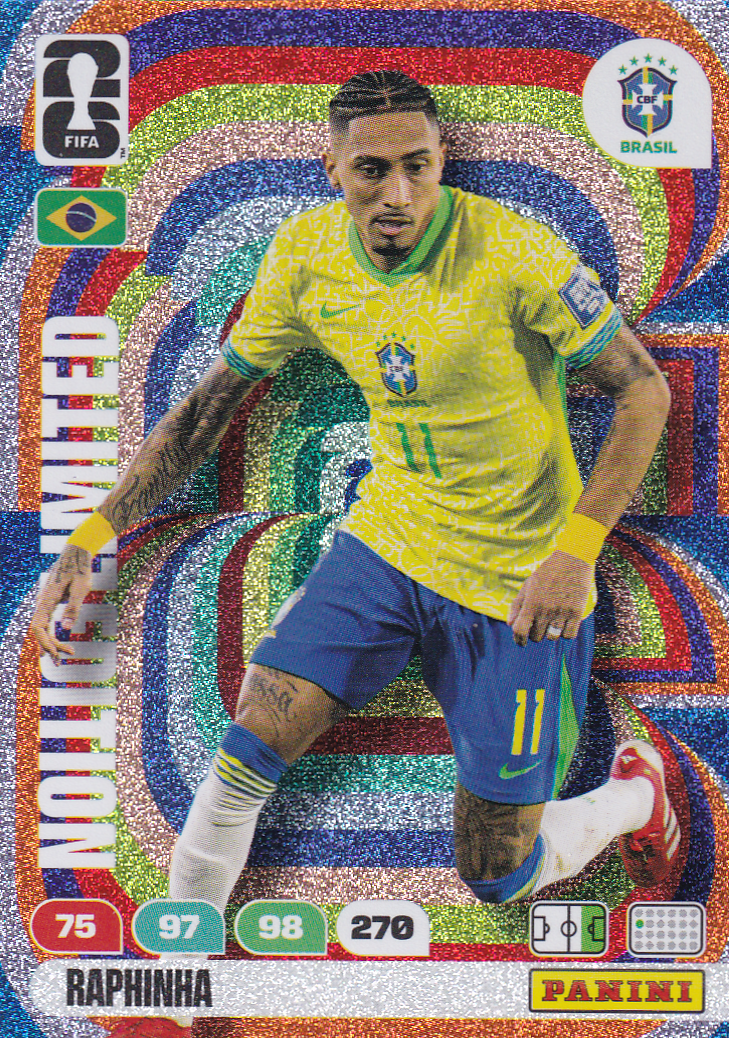 Raphinha - Brasilien - Panini WM 2026 - Limited Edition - Nr. LE-RA