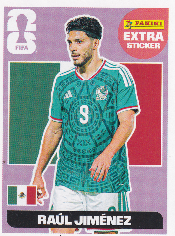 Raul Jimenez - Mexico - Panini WM 2026 - Extra Sticker - RJ
