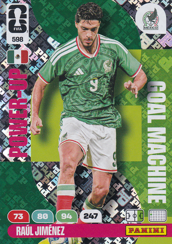 Raul Jimenez - Mexico - Panini WM 2026 - Power-Up - Goal Machine - Nr. 598