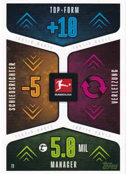 Regel Karte / Topps Match Attax 2024 / Nr. T 1
