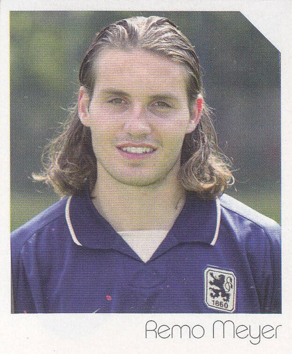 Remo Meyer / TSV 1860 München / Panini Bundesliga 2003 / Basis Bild / Nr. 393