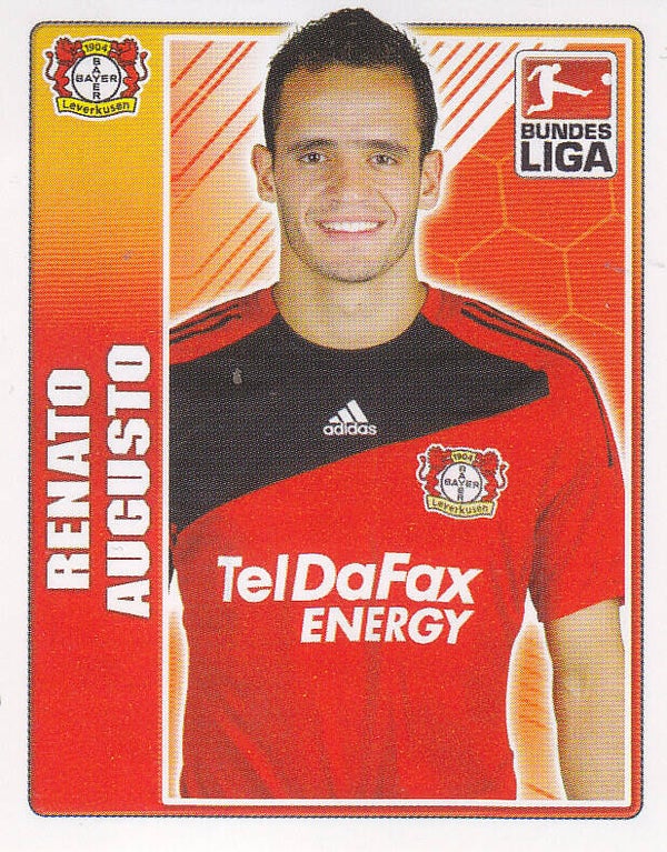 Renato Augusto / Bayer Leverkusen / Topps Bundesliga 2009 / Basis Bild / Nr.262
