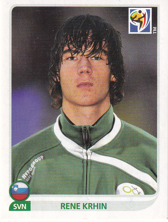 Rene Krhin - Slovenien - Panini WM 2010 - Basis Bild - Nr. 251