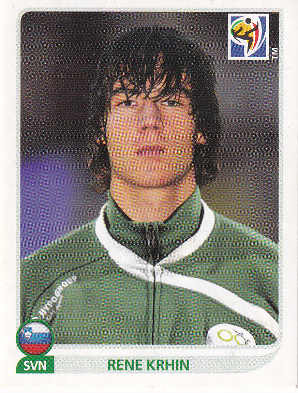 Rene Krhin - Slovenien - Panini WM 2010 - Basis Bild - Nr. 251