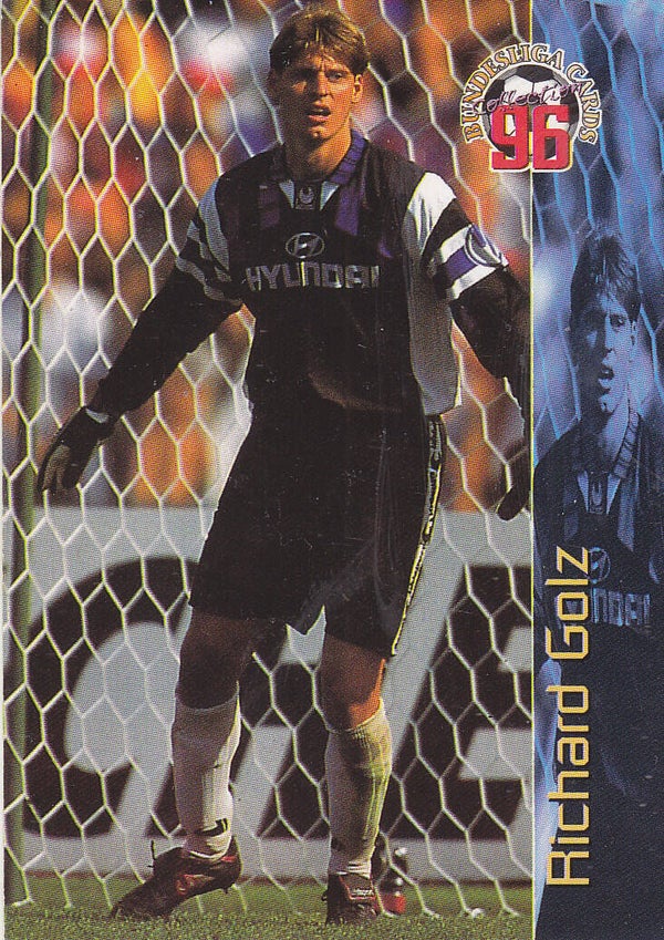 Richard Golz / Hamburger SV / Panini Bundesliga 1996 / Basis Karte / Nr. 144
