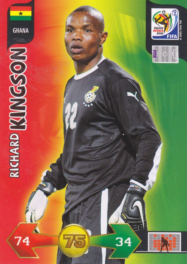 Richard Kingson / Ghana / Panini WM 2010 / Basis Karte / Nr.168