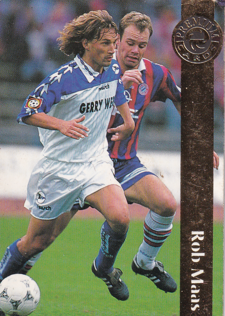 Rob Maas - Arminia Bielefeld - Panini Bundesliga Premium Card 1996 - Nr. 49