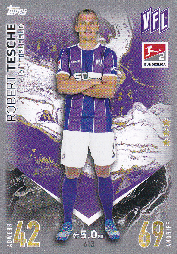 Robert Tesche - VFL Osnabrück - Topps Match Attax 2023 - Basis Karte - Nr. 613