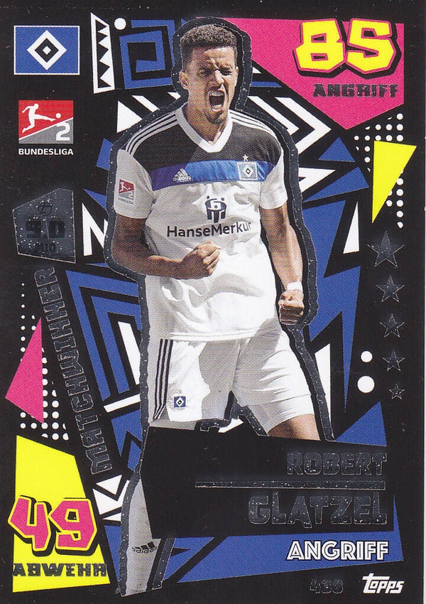 Robert Glatzel / Hamburger SV / Topps Match Attax 2022 / Matchwinner / Nr. 438