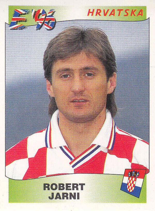 Robert Jarni - Kroatien - Panini EM 1996 - Basis Bild - Nr. 342