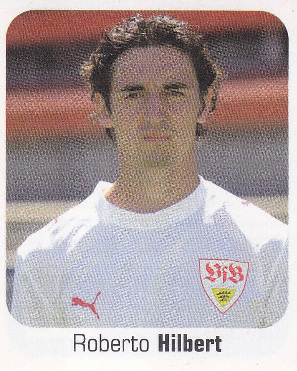 Roberto Hilbert / VFB Stuttgart / Panini Bundesliga 2006 / Basis Bild / Nr. 458