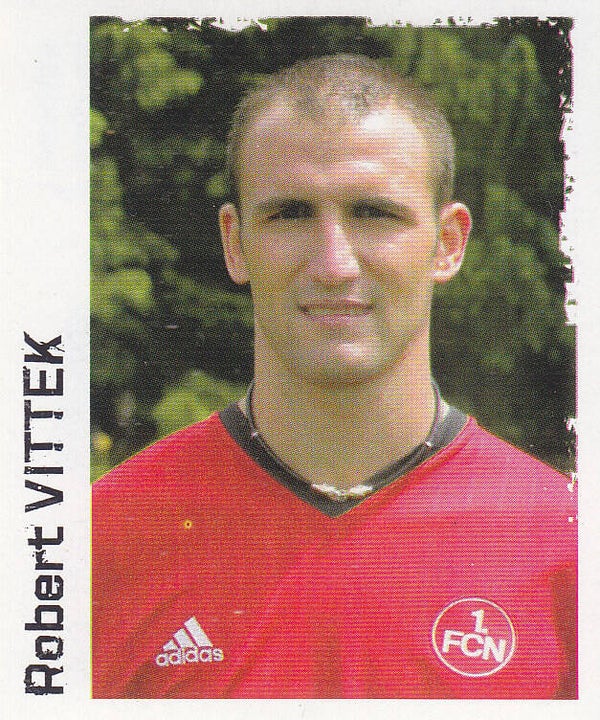 Robert Vittek / 1.FC Nürnberg / Panini Bundesliga 2004 / Basis Bild / Nr.408