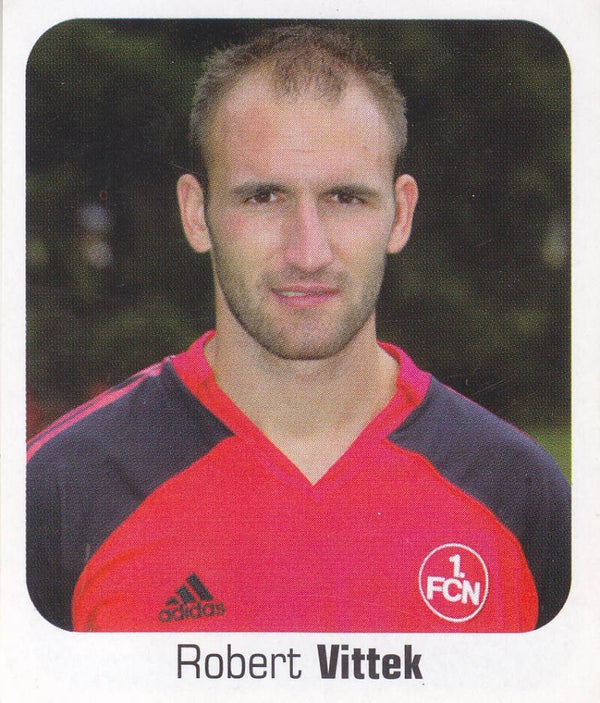 Robert Vittek / 1.FC Nürnberg / Panini Bundesliga 2006 / Basis Bild / Nr. 409