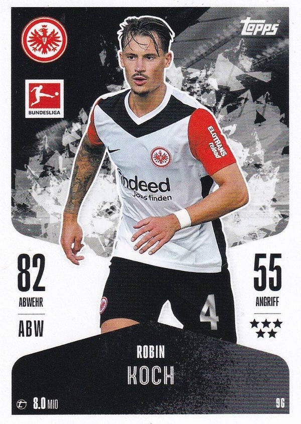 Robin Koch - Eintracht Frankfurt - Topps Match Attax 2024 - Basis Karte - Nr. 96