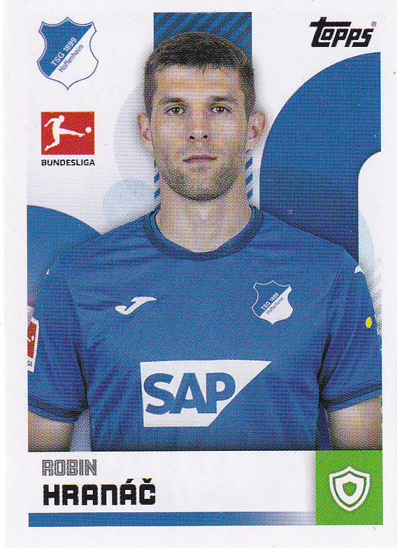 Robin Hranac - TSG Hoffenheim - Topps Bundesliga 2024 - Basis Bild - Nr. 198