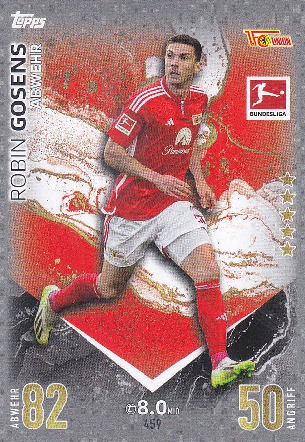 Robin Gosens / 1.FC Union Berlin / Topps Match Attax Extra 2023 / Basis Karte / Nr.459