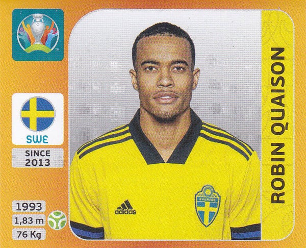 Robin Quaison / Schweden / Panini EM 2020 / Basis Bild / Nr.566
