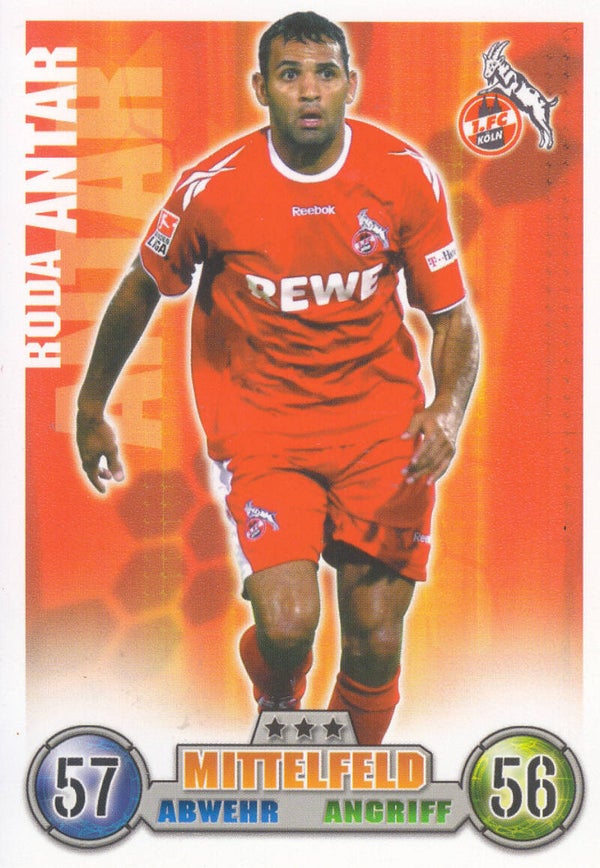 Roda Antar / 1.FC Köln / Topps Match Attax 2008 / Basis Karte / Nr.210