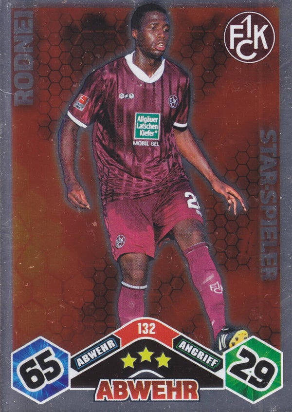 Rodnei / 1.FC Kaiserslautern / Topps Match Attax 2010 / Star-Spieler / Nr. 132